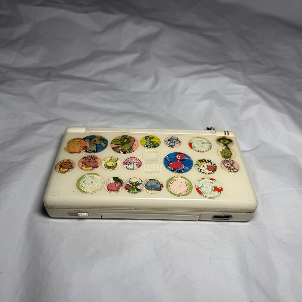 Nintendo DS Lite Crystal White Japanese Version NEW BATTERY Read Description